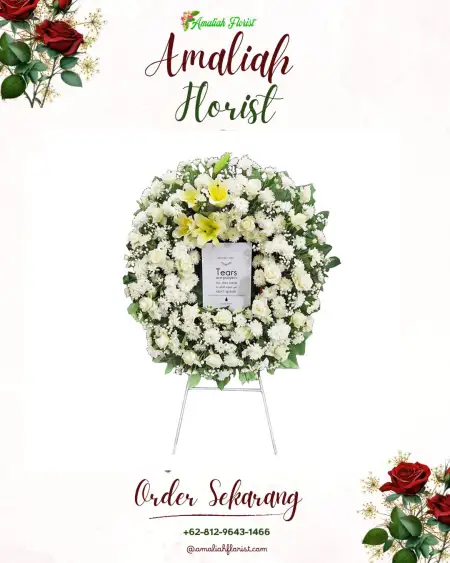 Krans Bunga Duka Padang Cermin
